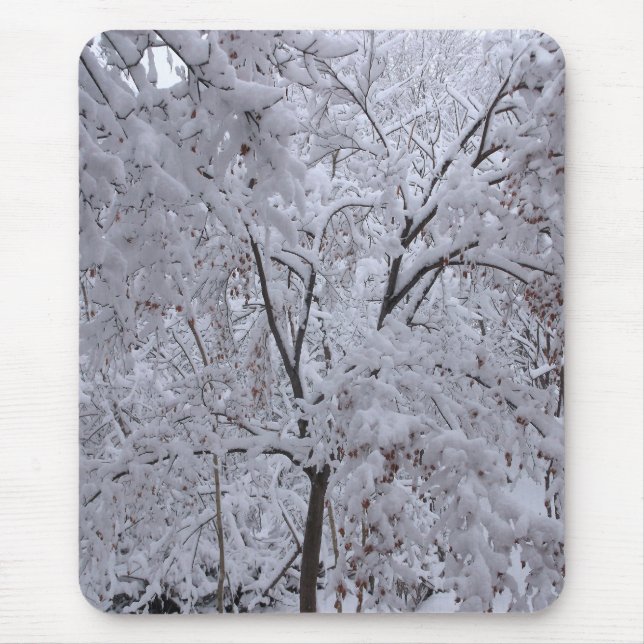 Tapis De Souris Arbres à neige (Devant)