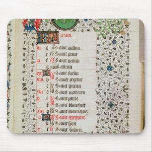 Tapis De Souris Arbres de Bélier et d'un abattage d'homme