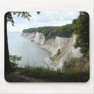 Tapis De Souris Arbres d'eau Nature Falaises Paix Amour Destin
