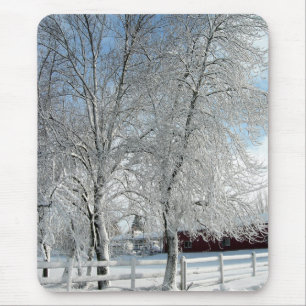 Tapis De Souris Arbres d'hiver