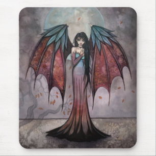 Tapis De Souris Arbres fantômes Vampire gothique Imaginaire Fairy