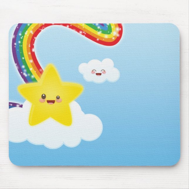 Tapis De Souris Arc-en-ciel (Devant)