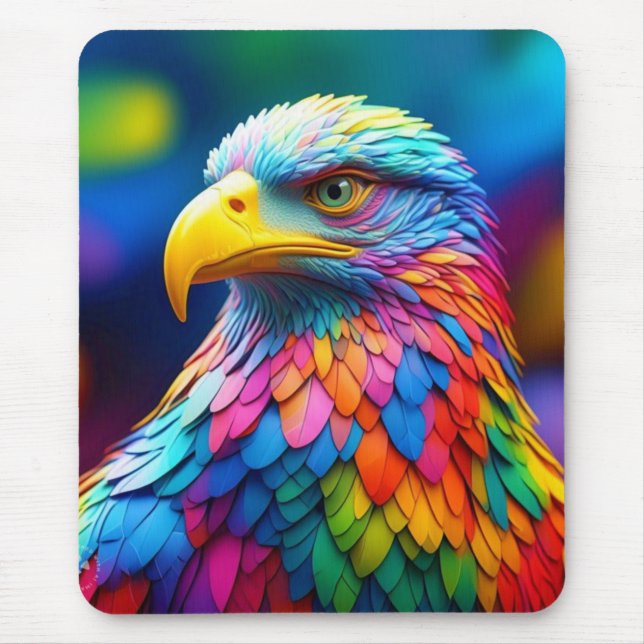 Tapis De Souris Arc-en-ciel Aigle-65456 (Devant)