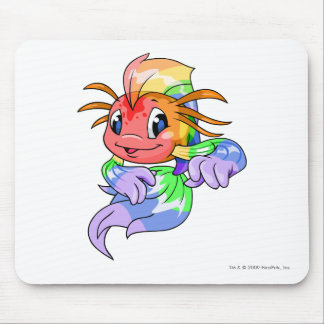 Tapis De Souris Arc-en-ciel de Koi