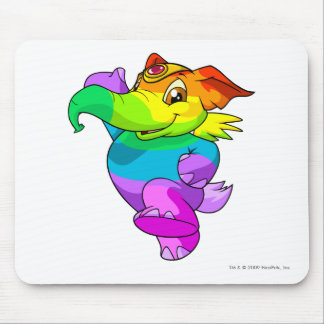 Tapis De Souris Arc-en-ciel d'Elephante