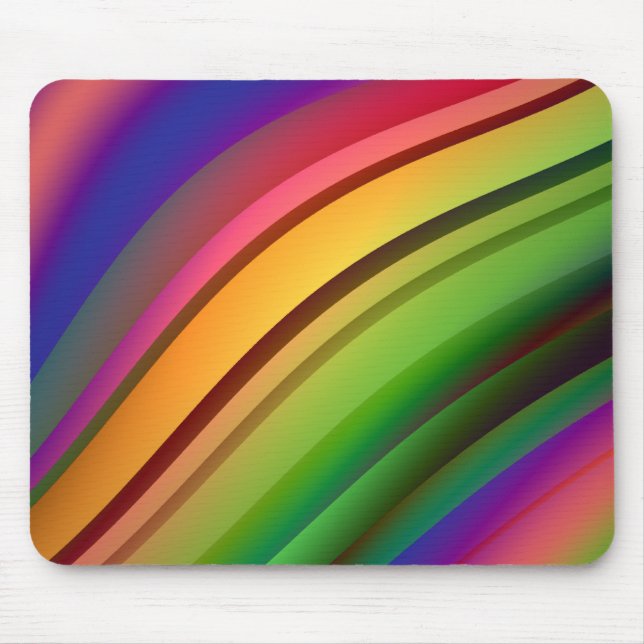 Tapis De Souris Arc-en-ciel Mousepad (Devant)