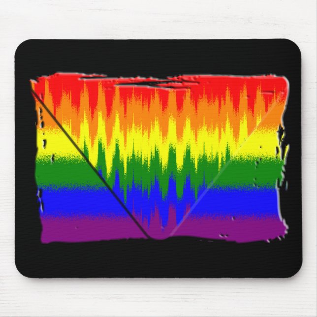 Tapis De Souris Arc-en-ciel Mousepad (Devant)