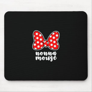 Tapis De Souris Arc pour femmes Nonna Mouse en vacances en famille