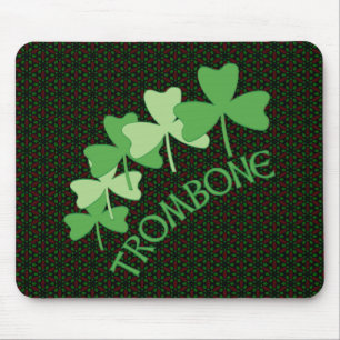 Tapis De Souris Arc Shamrock de Trombone