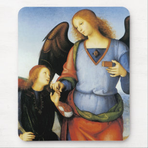 Tapis De Souris Archangel Raphael avec Tobias