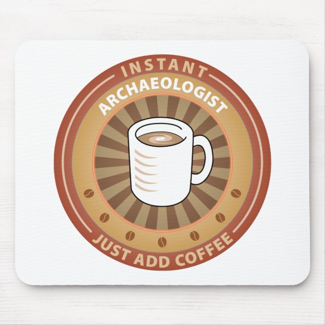 Tapis De Souris Archéologue instantané (Devant)