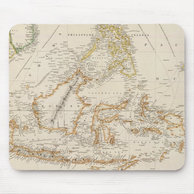 Tapis De Souris Archipel asiatique (Devant)