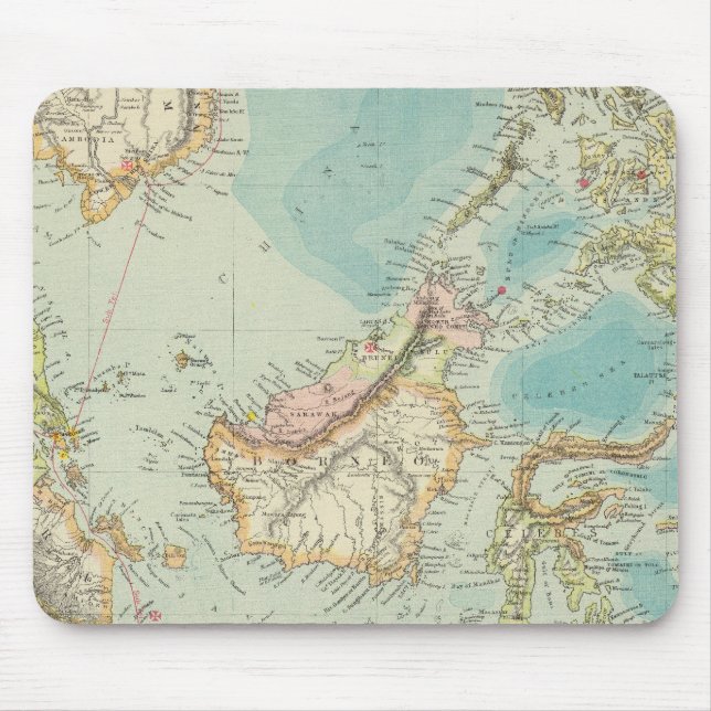 Tapis De Souris Archipel asiatique 2 (Devant)