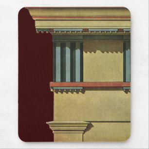 Tapis De Souris Architecture Classique Ancienne, Entablement de Te