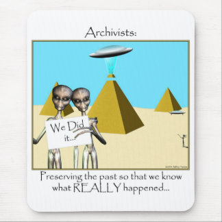 Tapis De Souris Archivistes - Préserver le passé (Aliens)