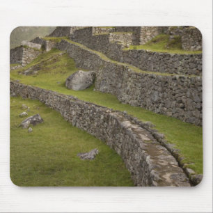 Tapis De Souris Arcs-en-ciel au-dessus des terrasses agricoles, Ma