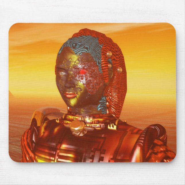 TAPIS DE SOURIS ARES DANS LE DÉSERT D'HYPERION (Devant)