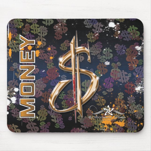 TAPIS DE SOURIS ARGENT (Devant)