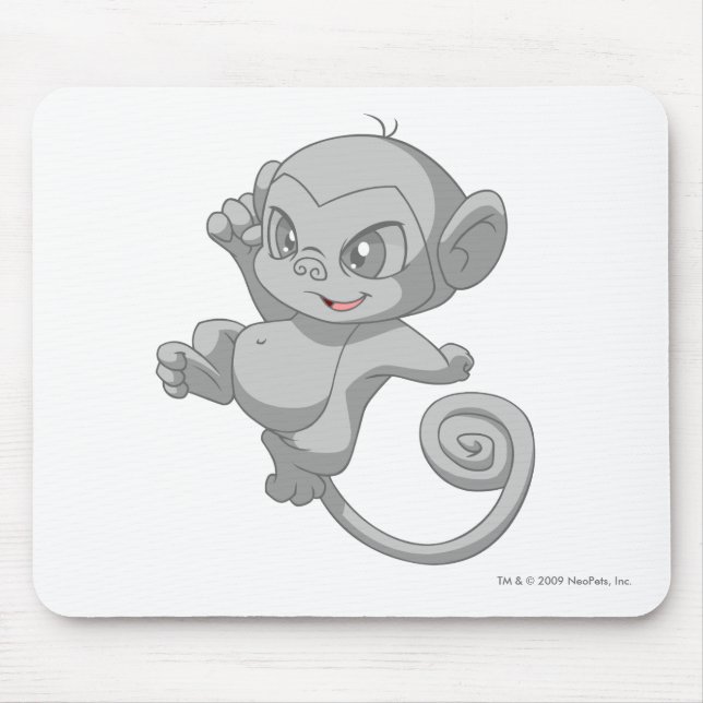 Tapis De Souris Argent de Mynci (Devant)