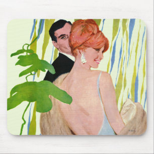 Tapis De Souris Argent sur son esprit