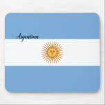 Tapis De Souris Argentina Flag<br><div class="desc">Argentina Flag</div>