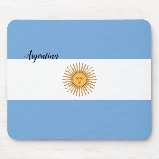 Tapis De Souris Argentina Flag (Devant)