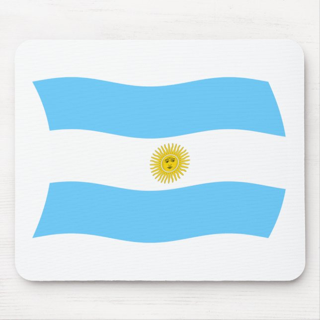 Tapis De Souris Argentina Flag Mousepad (Devant)