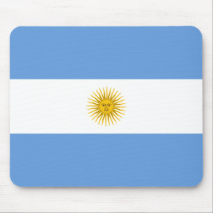 Tapis De Souris Argentina Flag Mousepad