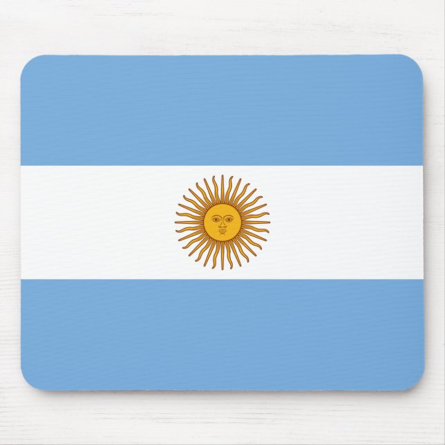Tapis De Souris Argentina National Flag (Devant)