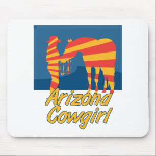 Tapis De Souris Arizona CowGirl