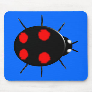 Tapis De Souris Arlequin Ladybird Mousepad