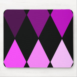 Tapis De Souris arlequin secondaire fondu violet