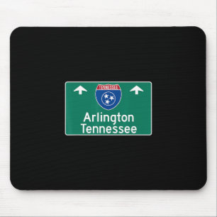 Tapis De Souris Arlington Tennessee Autoroute Inter-États Vacances