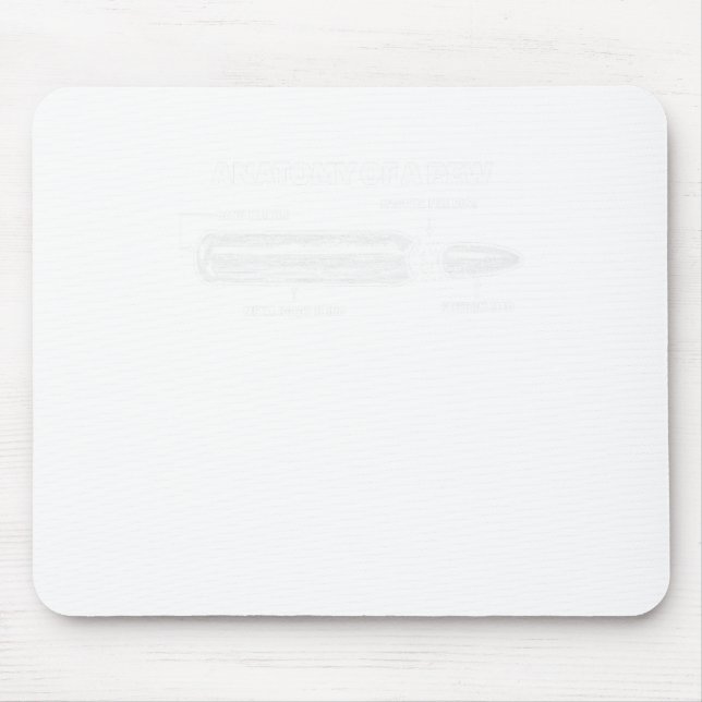 Tapis De Souris Arme À Feu Enthousiaste Sniper Shotgun Rifle G (Devant)