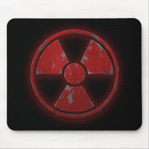 Tapis De Souris Arme nucléaire rouge
