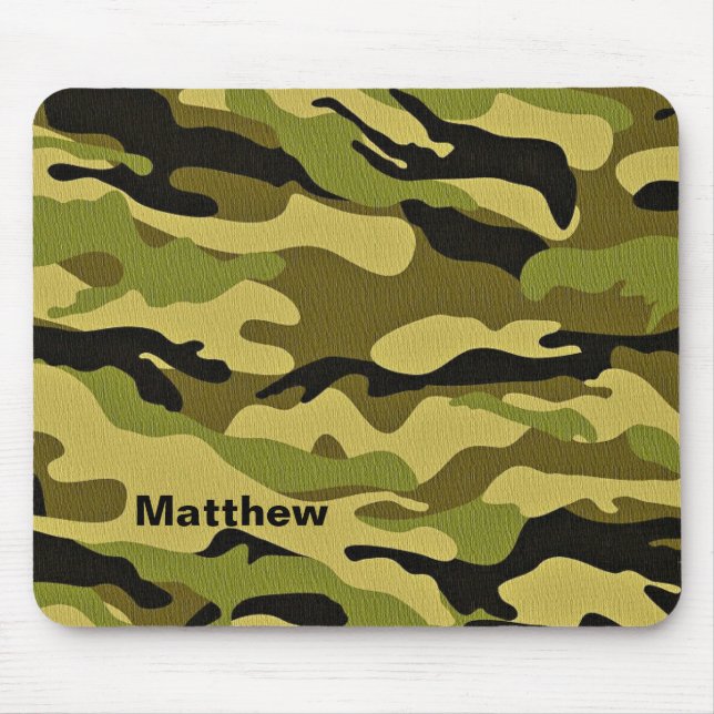 Tapis De Souris Armée Camouflage Camo (Devant)