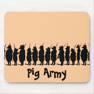 Tapis De Souris Armée de porc