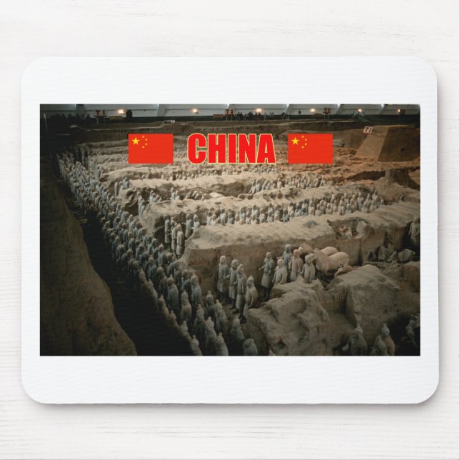 Tapis De Souris Armée de terre Chine - Pro Photo (Devant)