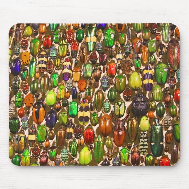 Tapis De Souris Armée des scarabées et des insectes (Devant)