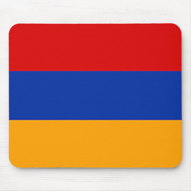 Tapis de souris arménien de drapeau (Devant)