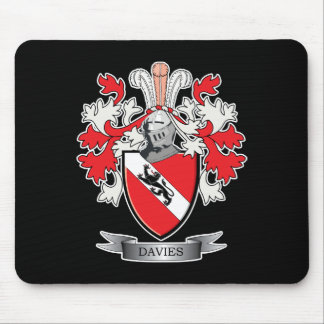 Tapis De Souris Armoiries de la famille Davies Crest