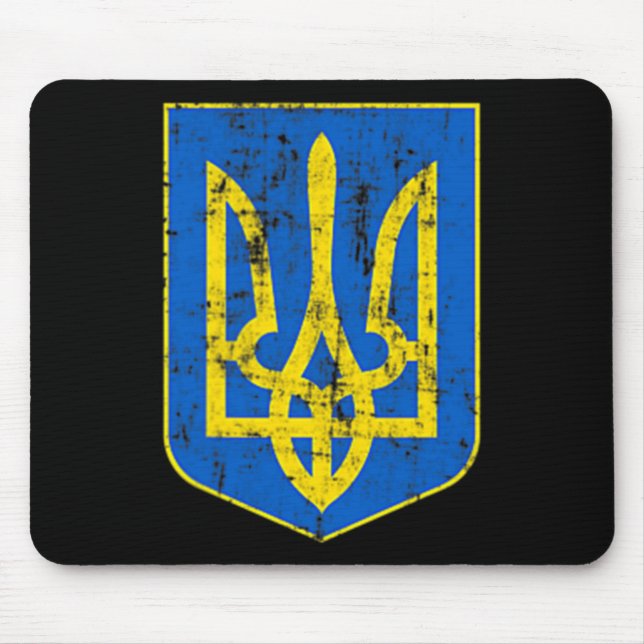 Tapis De Souris Armoiries de l'Ukraine (Devant)