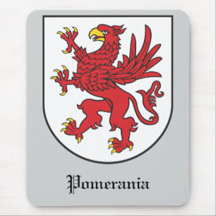 Tapis De Souris Armoiries de Poméranie Art majestueux du Griffon