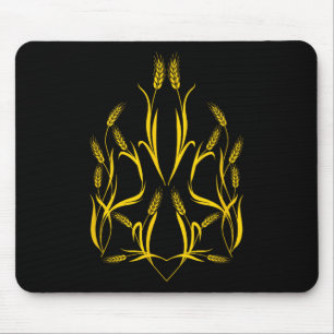 Tapis De Souris Armoiries nationales Ukraine - Armes d'État Épis d