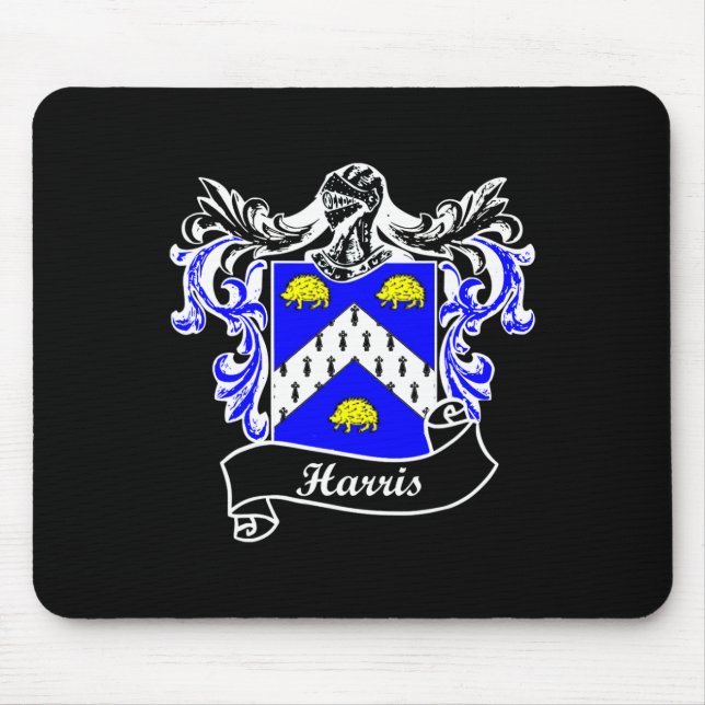 Tapis De Souris Armoiries Nom de famille Nom Famille Crest (Devant)