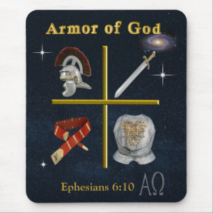 Tapis De Souris Armure de Dieu