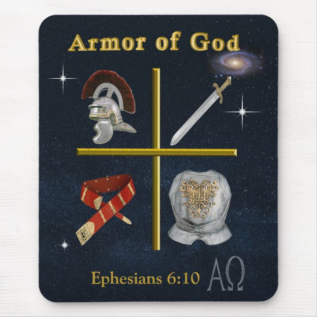 Tapis De Souris Armure de Dieu (Devant)