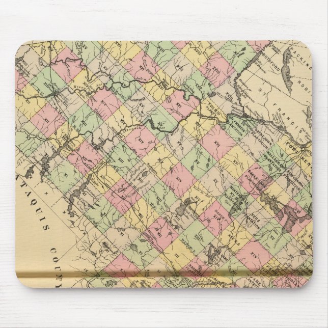 Tapis De Souris Aroostook Co., Maine (Devant)