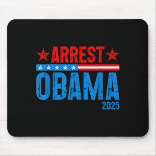 Tapis De Souris Arrestation Obama 2025 T-shirt_5.png