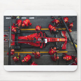Tapis De Souris Arrêt du point rouge